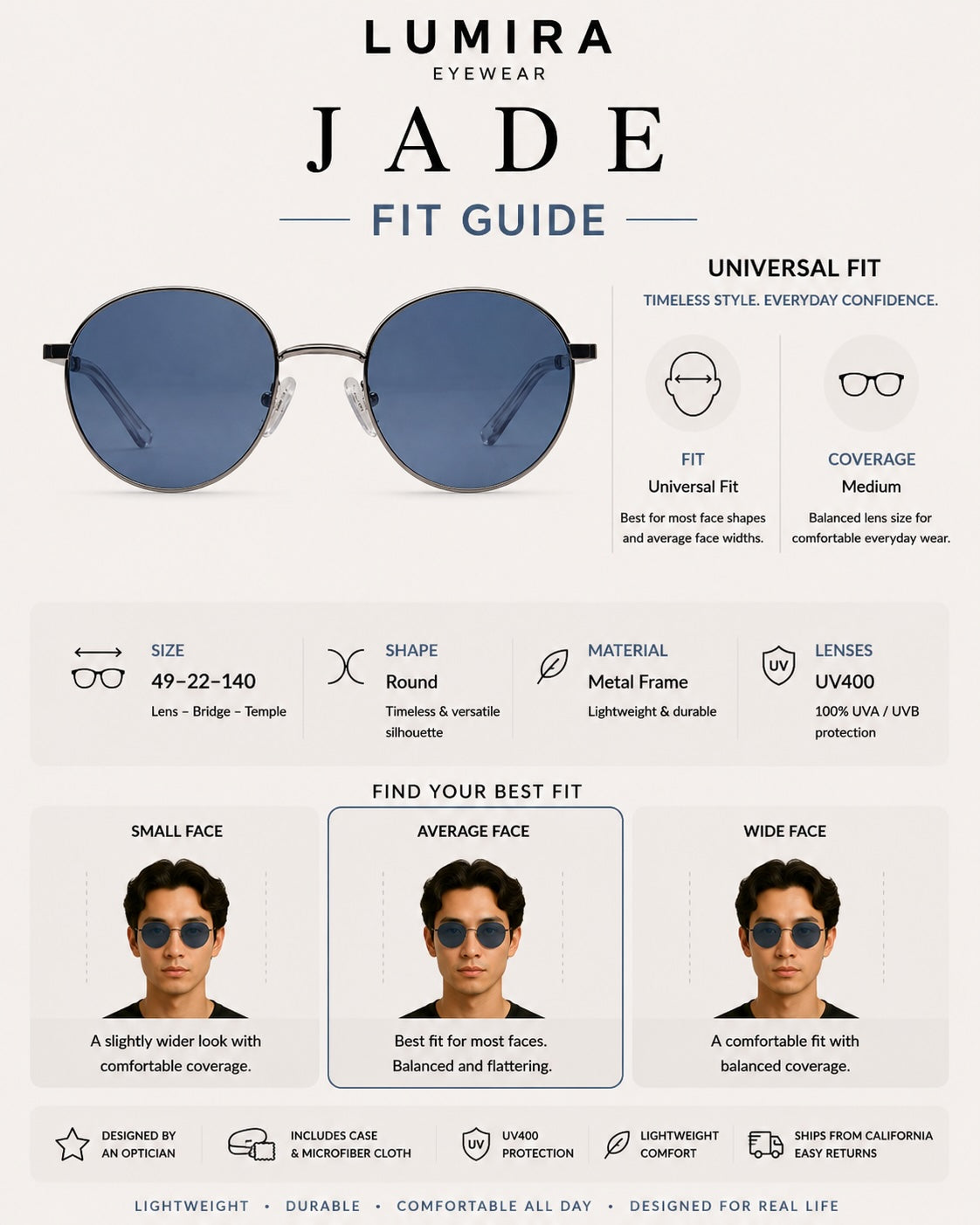 JADE Silver Ocean Blue
