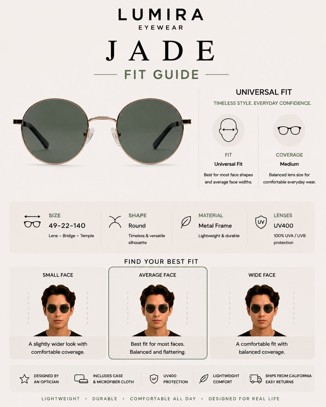 JADE Gold Green