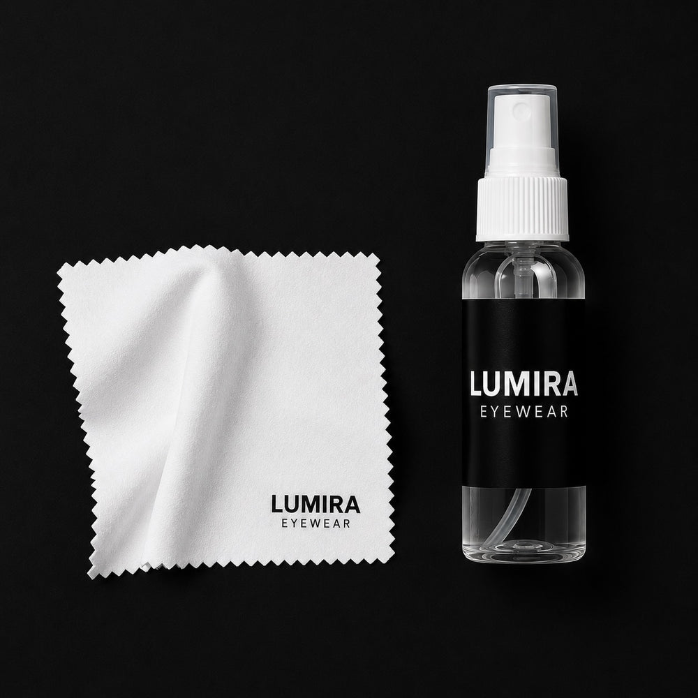 Lumira Signature Care Kit | Lens Spray + Premium Microfiber Cloth